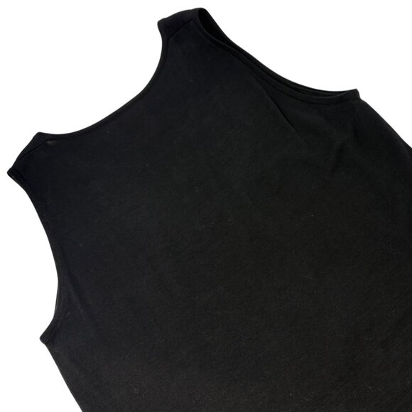 CHANEL Vintage 98P CC Mark Logo Summer Knit Tank Top #38 Black White [106500] - Picture 6 of 13